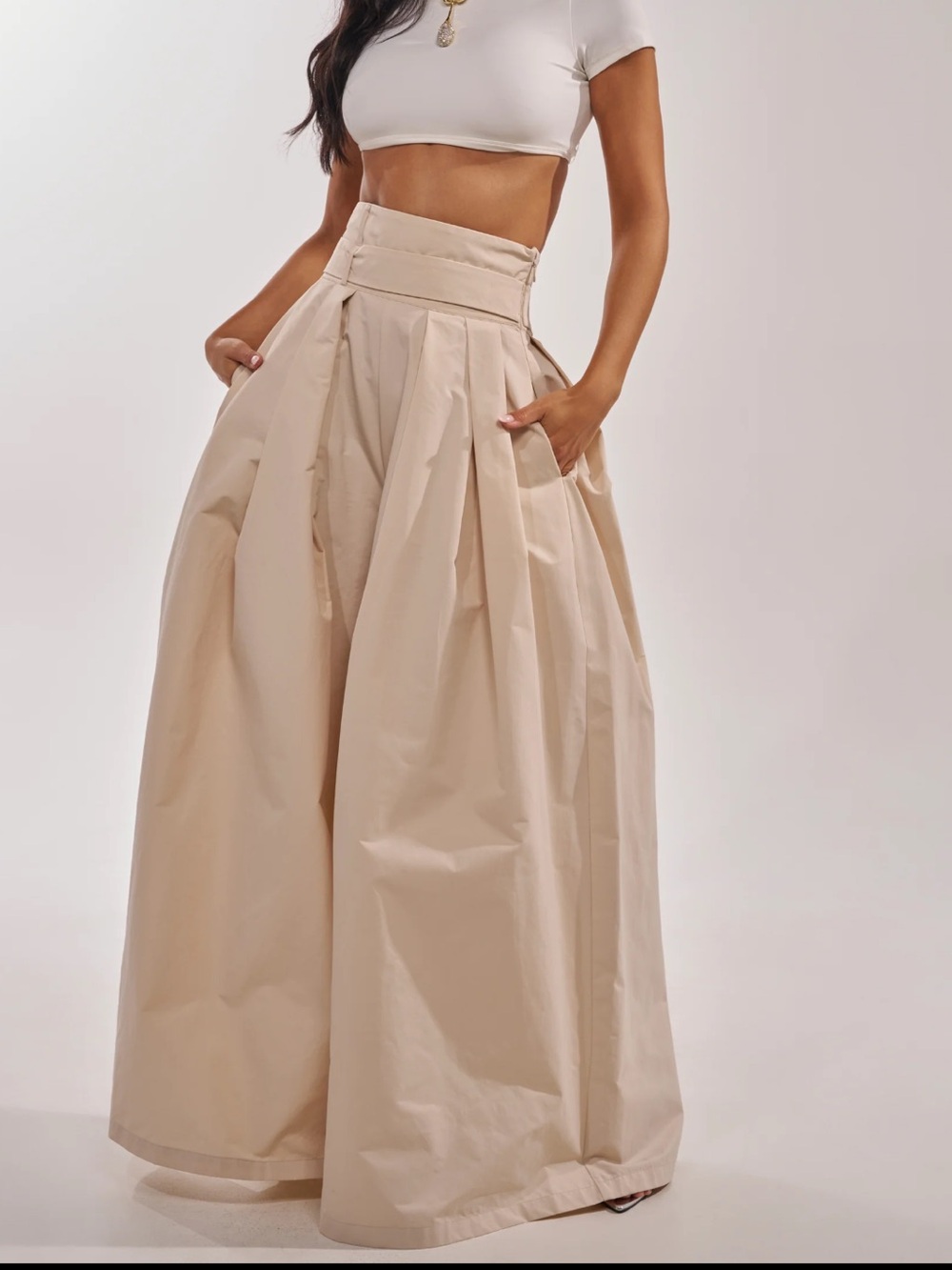 AKIRA Disco Doll Trouser Pleated Large